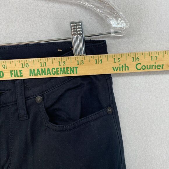 MADEWELL Jeans Women 27 Skinny Skinny Low Rise Ankle Dark Washed Denim Black - Picture 9 of 13